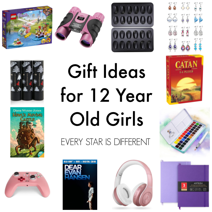 Gift Ideas for 12 Year Old Girls - Every Star Is Different